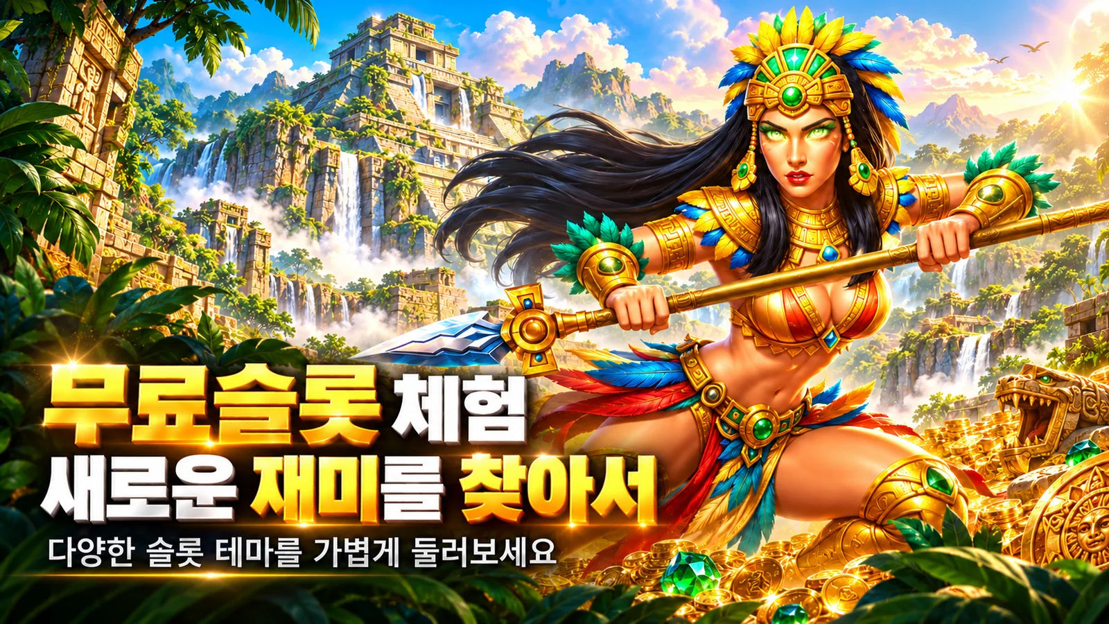 무료슬롯 체험 - 새로운 재미를 찾아서 (정글 전사 테마)